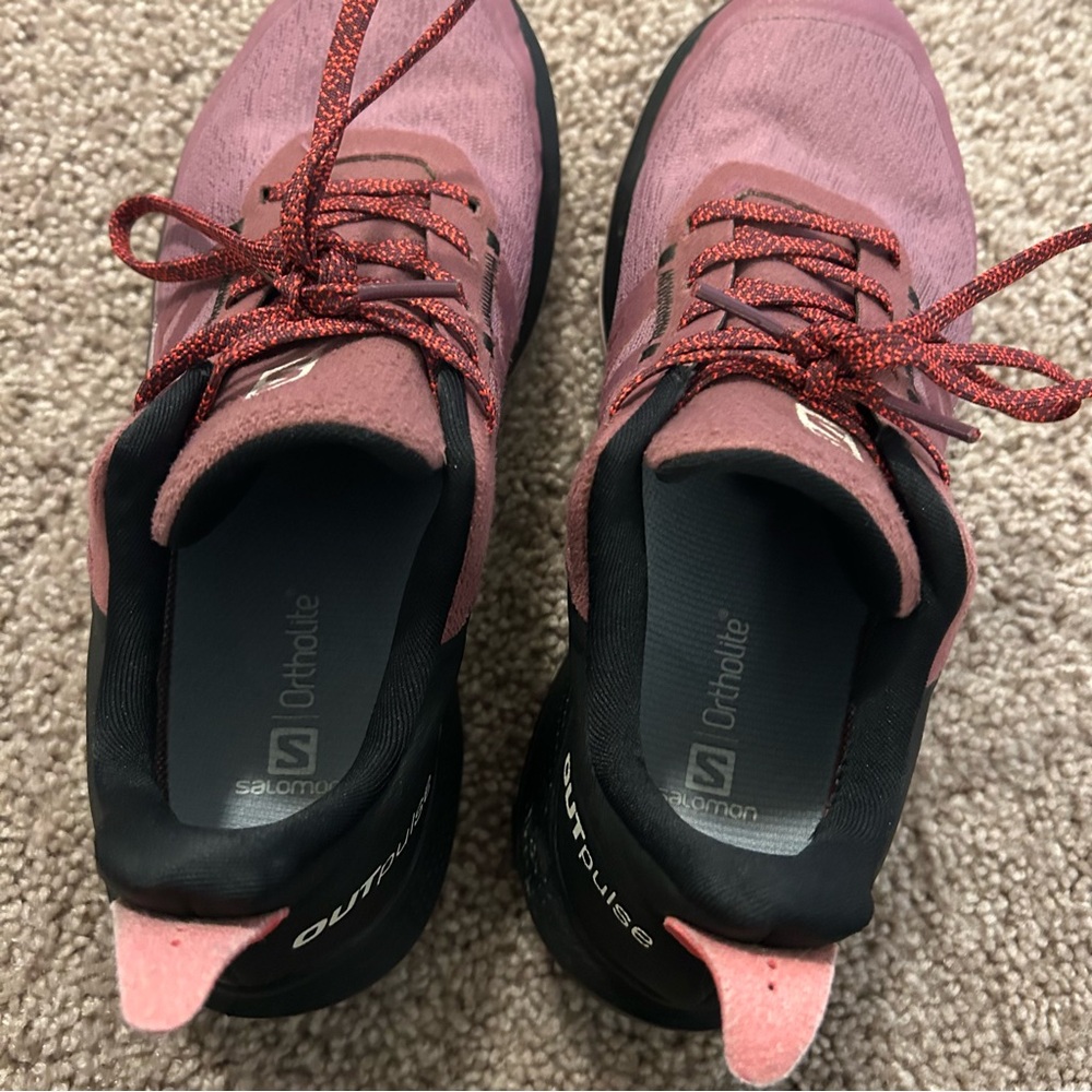 Salomon Outpulse Gore-Tex Women’s Hiking Shoes Size 8 Poppy Red - Picture 10 of 15